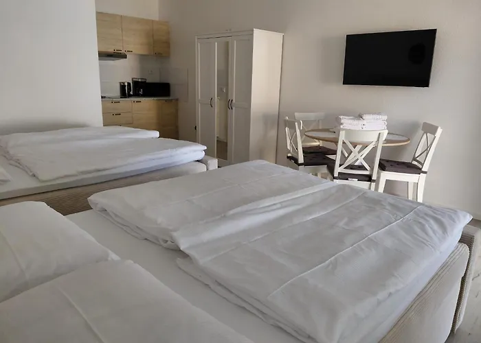 De Winter - - Apartmenthaus - Monteurzimmer 3* 卡斯特罗普-劳克塞尔